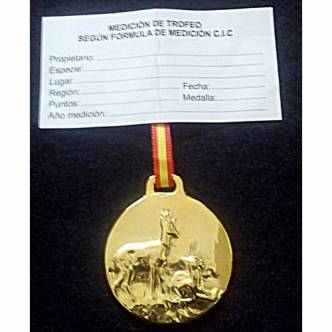 Medalla Corzo Oro