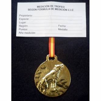 Medalla Oro Lobo