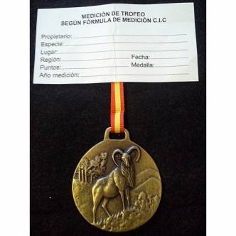 Medalla Bronce Muflon